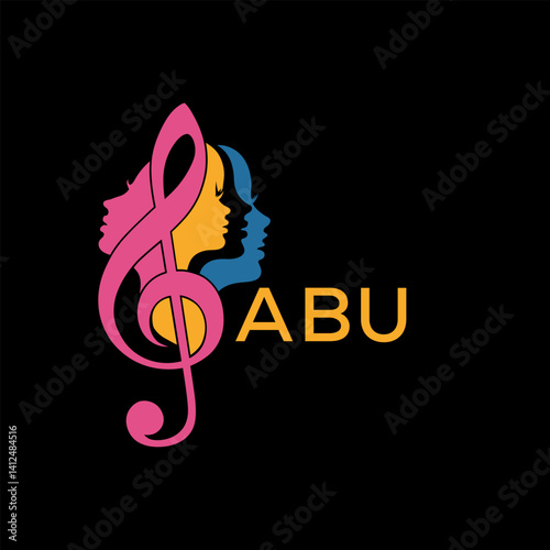ABU letter logo. ABU Musical Band Logo. ABU best icon.
