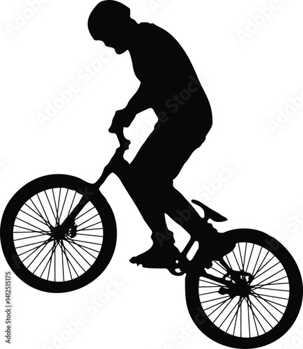 motorcycle rider silhouette, silhouette of a man on a motorcycle, motorcycle rider icon vector
