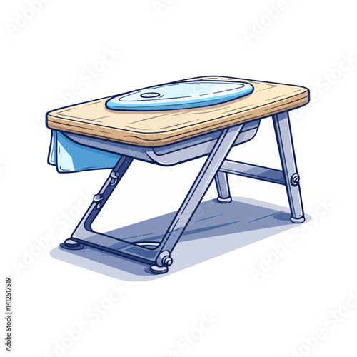Portable Baby Changing Table Foldable & Convenient Diaper Station