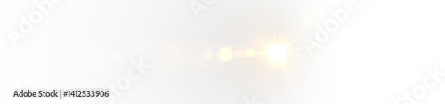 Sunlight Sparkle Effect – Glowing Abstract Light Burst with Shiny Flare, Lens Glare, Star Ray, Glitter Illumination, Neon Flash and Transparent Vector Design for Futuristic Backgrounds
