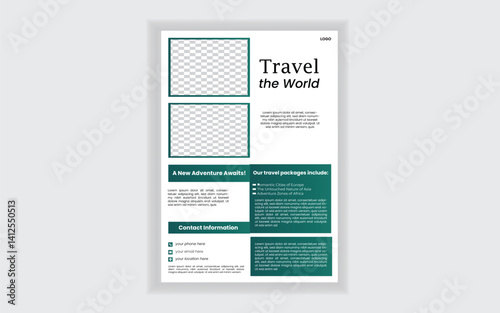 Travel flyer design