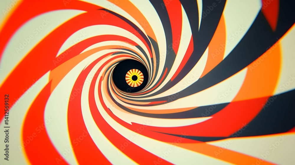 Fiery Abstract Vortex suitable for modern decor Fiery Abstract Vortex suitable for modern decor