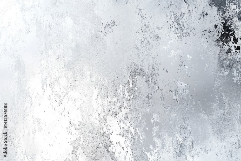 Abstract grayscale texture; mottled, icy, frosty effect Abstract grayscale texture; mottled, icy, frosty effect