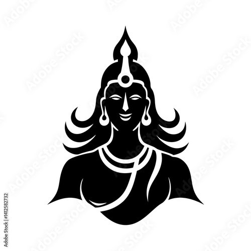 lord shiva logo icon