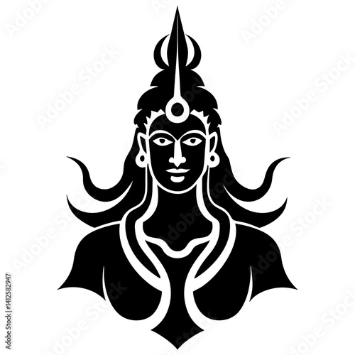 lord shiva logo icon