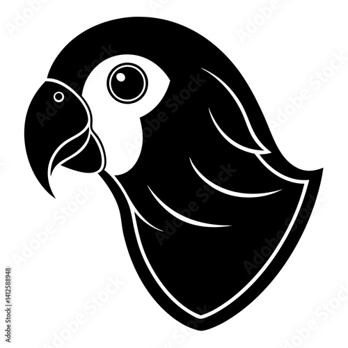 lovebird head