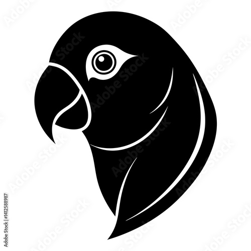 lovebird head