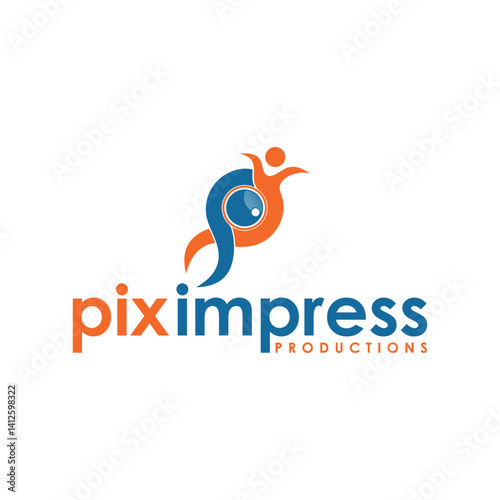 black and white people location icon logo