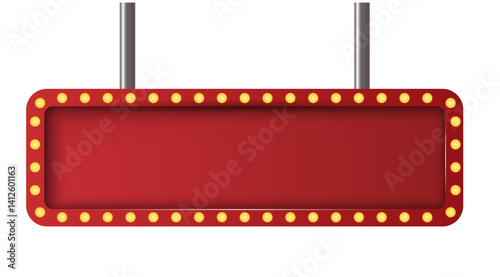 hanging light bulb frame