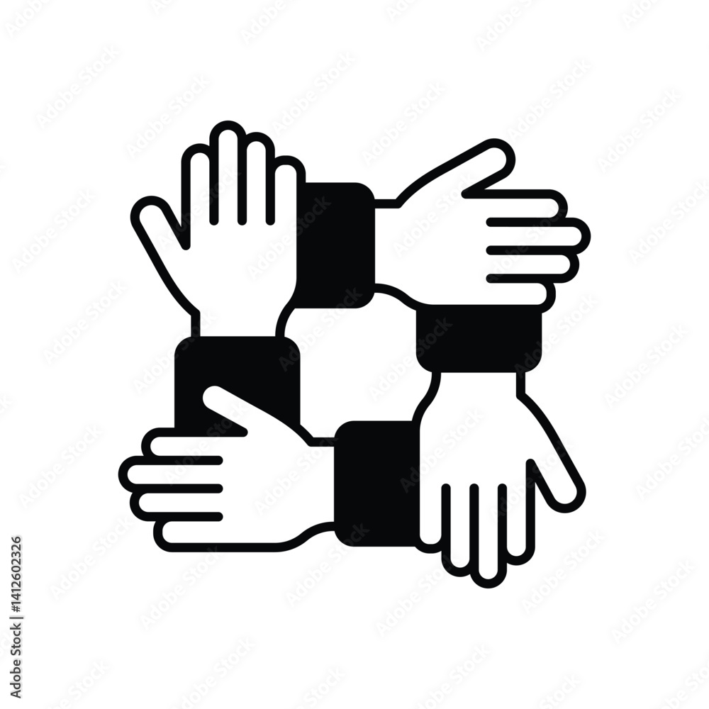 Team Work Vector icon Team Work Vector icon