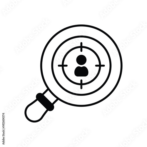 Head Hunting  Vector icon