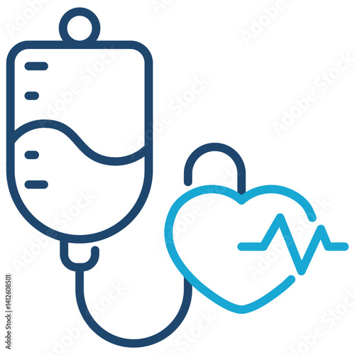 Blood Transfusion Icon