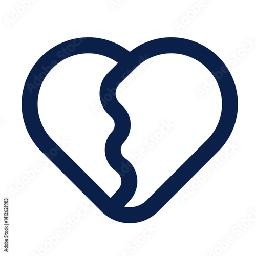 broken heart icon