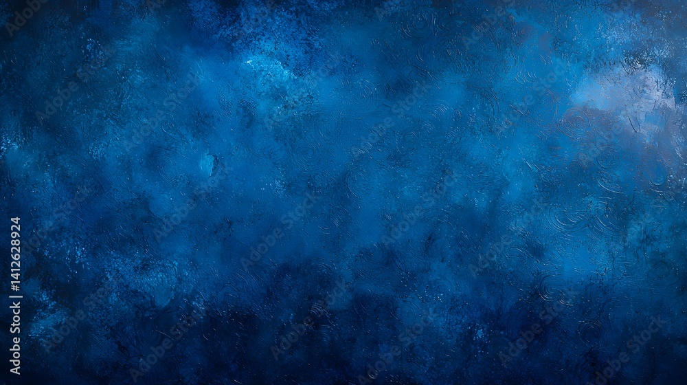 Fototapeta premium Abstract Blue Texture Background with Blurry Oceanic Hues