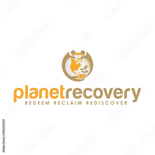 logo design green leaf health clinic gradient color