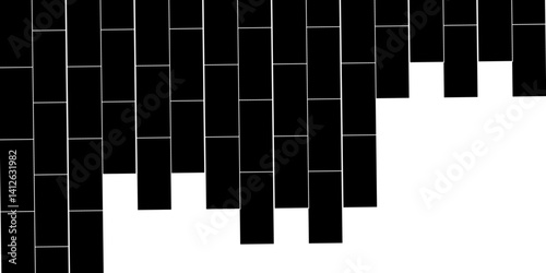 Black brick wall background. Black stone brick wall seamless background. Seamless Texture Pattern of a Brick Wall. Black bricks wall 3d illustration. Brick wall Texture. wall stone texture background.