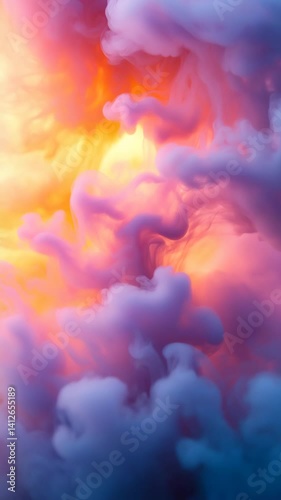 glowing smoke