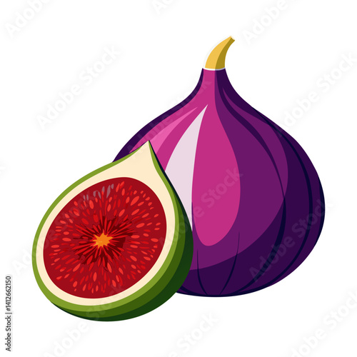 red and yellow fruit