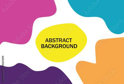 Bright, colorful abstract shapes intertwine in an artistic design that emphasizes creativity and modern aesthetics, ideal for backgrounds, presentations, or digital art.

