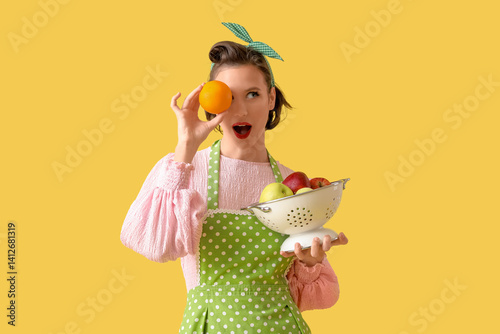 Beautiful young shocked pin...