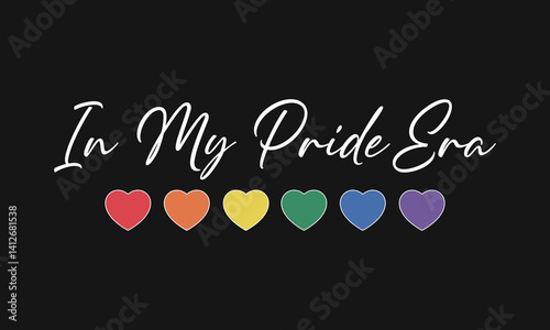 Pride LGBTQ Gay Typography Vector T-shirt Design