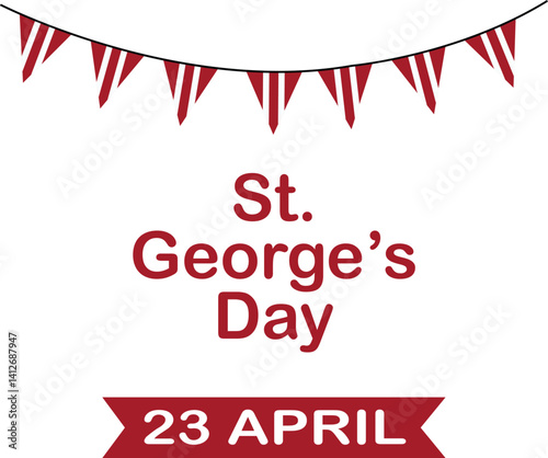 St. George’s Day Vector Illustration