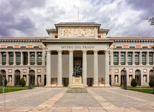 Wallpaper Mural Famous Prado museum in Madrid, Spain Torontodigital.ca