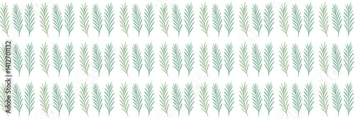 Green grass seamless pattern evokes a summer nature scene unlike a frozen winter forest