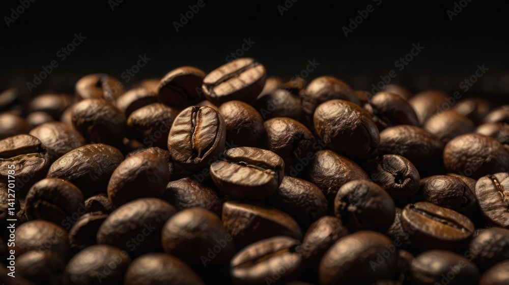 Fototapeta premium coffee beans background