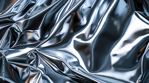 pewter grey shiny metallic leather/PVC material background pattern 
