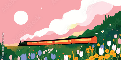 A nostalgic steam train jou...