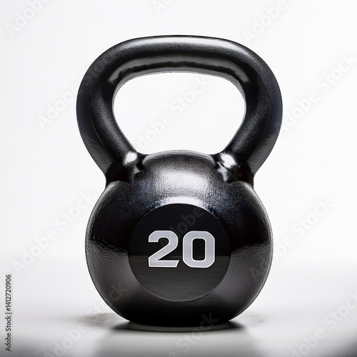 Kettlebell, dumbell - isolited on withe background