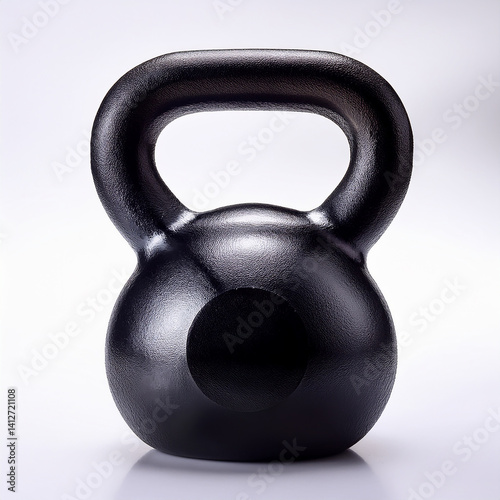 Kettlebell, dumbell - isolited on withe background