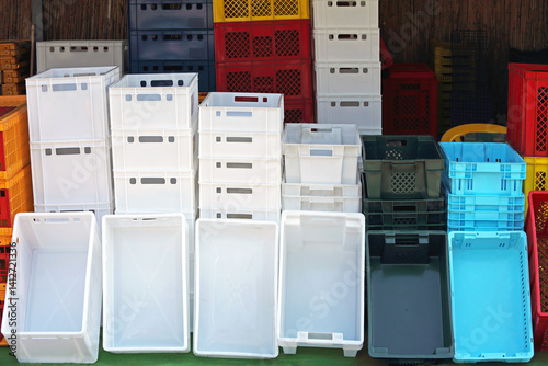 Plastic Crates For Agriculture Products Farm Equipment Supply