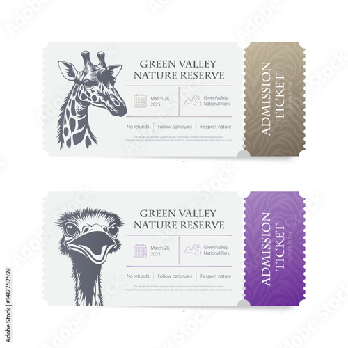 Tickets for Green Valley Nature Reserve featuring Giraffe and Ostrich