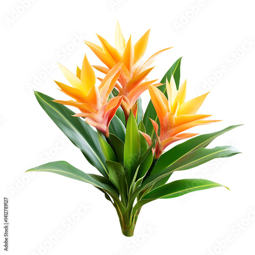 Guzmania lingulata png photo