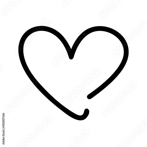 heart icon vector