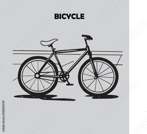 An image of beautiful bicycle