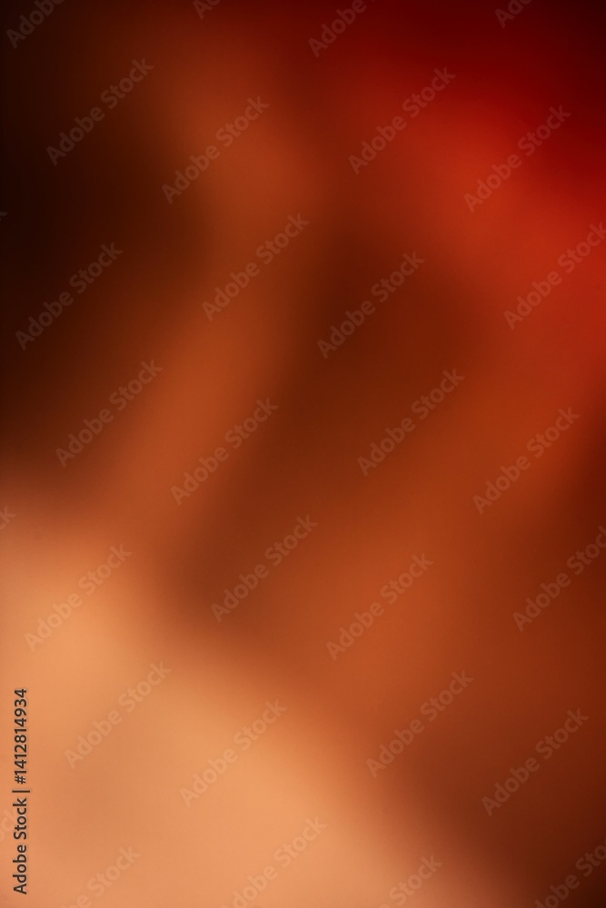Red and Orange Abstract Gradient Background