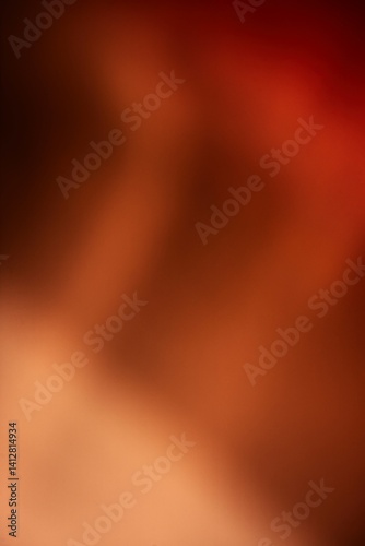 Obraz na płótnie Red and Orange Abstract Gradient Background w salonie