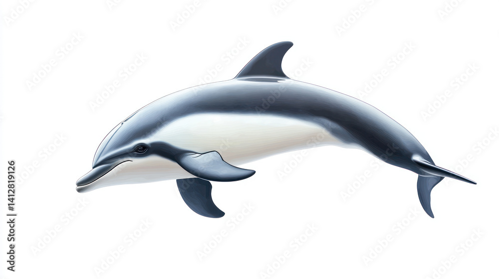 Dolphin Leaping Out of Water Dolphin Leaping Out of Water