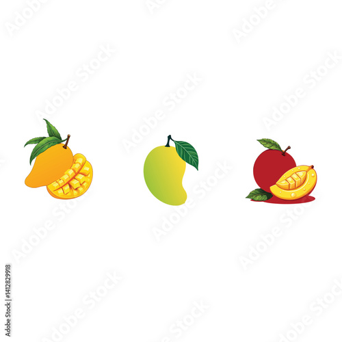 set of fruits
