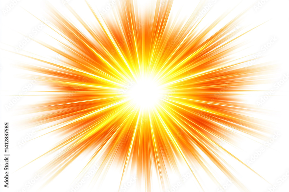 Abstract Orange and Yellow Sunburst Background Design Abstract Orange and Yellow Sunburst Background Design