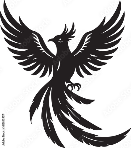 Quetzal bird vector art