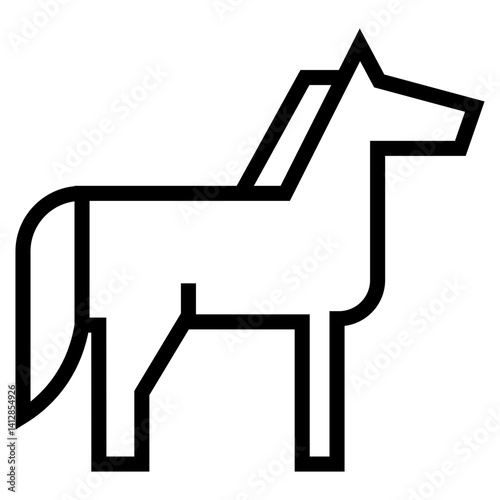 trojan vector icon
