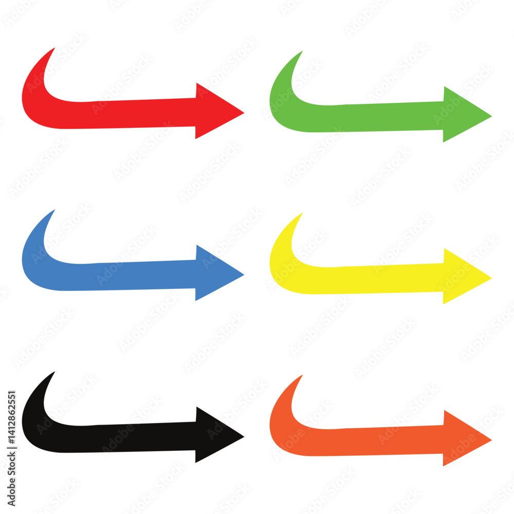 Colorful Arrow Selection: A collection of diverse arrows in various colors points the way, symbolizing choices, direction, and progress. Each arrow indicates a unique path or decision. Colorful Arrow Selection: A collection of diverse arrows in various colors points the way, symbolizing choices, direction, and progress. Each arrow indicates a unique path or decision.