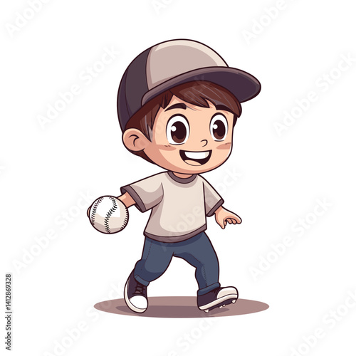 boy with baseball bat