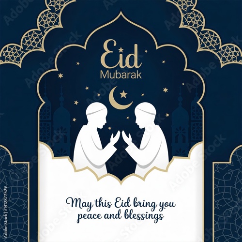Eid al-Adha Mubarak Flyer Template – Islamic Festival Celebration Design for Qurbani, Eid ul adha poster, 2025