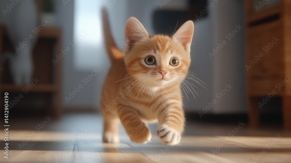 Ginger Kitten's First Steps: An Adorable Feline Adventure Inside a Cozy Home (Ready to Play) Ginger Kitten's First Steps: An Adorable Feline Adventure Inside a Cozy Home (Ready to Play)