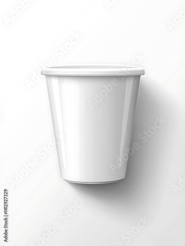 Wallpaper Mural Blank Plastic Cup Mockup Torontodigital.ca